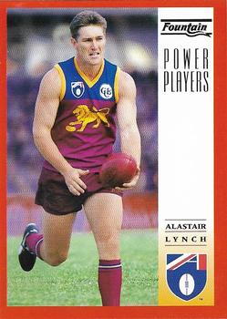 1997 Select Fountain AFL Power Players #2 Alastair Lynch Front